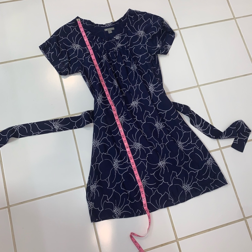 Gap printed s/s wrap dress